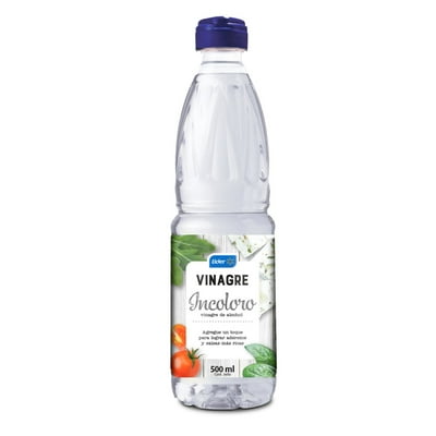 Vinagre De Alcohol Blanco Botella 500 Ml Lider