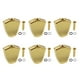 thumbnail image 1 of 6PCS Guitar Tuner Machine Head Buttons Reemplazo Para Piezas De Guitarra Gold, 1 of 2
