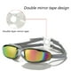thumbnail image 3 of Gafas de natación con montura grande, resistentes al agua y a la niebla, de silicona galvanizada HD para adultos, para hombres y mujeres., 3 of 6