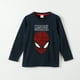 thumbnail image 1 of Polera Manga Larga Niño Spiderman Reversible Azul Marvel, 1 of 6