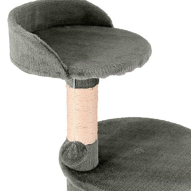Gato Coche U00c1rbol PawHut Color Gris Rascador Para Gatos