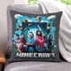 thumbnail image 1 of Una Película de Minecraft Fundas de almohada de terciopelo con tema, regalos de funda de almohada, decoración para el hogar, cojín de lanzar, regalo de cumpleaños para fans y parejas.66*66cm., 1 of 6