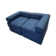 thumbnail image 3 of Sofa Cama Arkos Dos Cuerpos En Lino Azul, 3 of 3