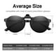 thumbnail image 3 of Gafas de sol con clip SPLAKS, redondas, polarizadas, unisex, abatibles, 3 of 3