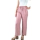 thumbnail image 1 of Palazzo Verano Tipo Lino Pantalón Mujer Algodón Cintura Elasticada 615, 1 of 4