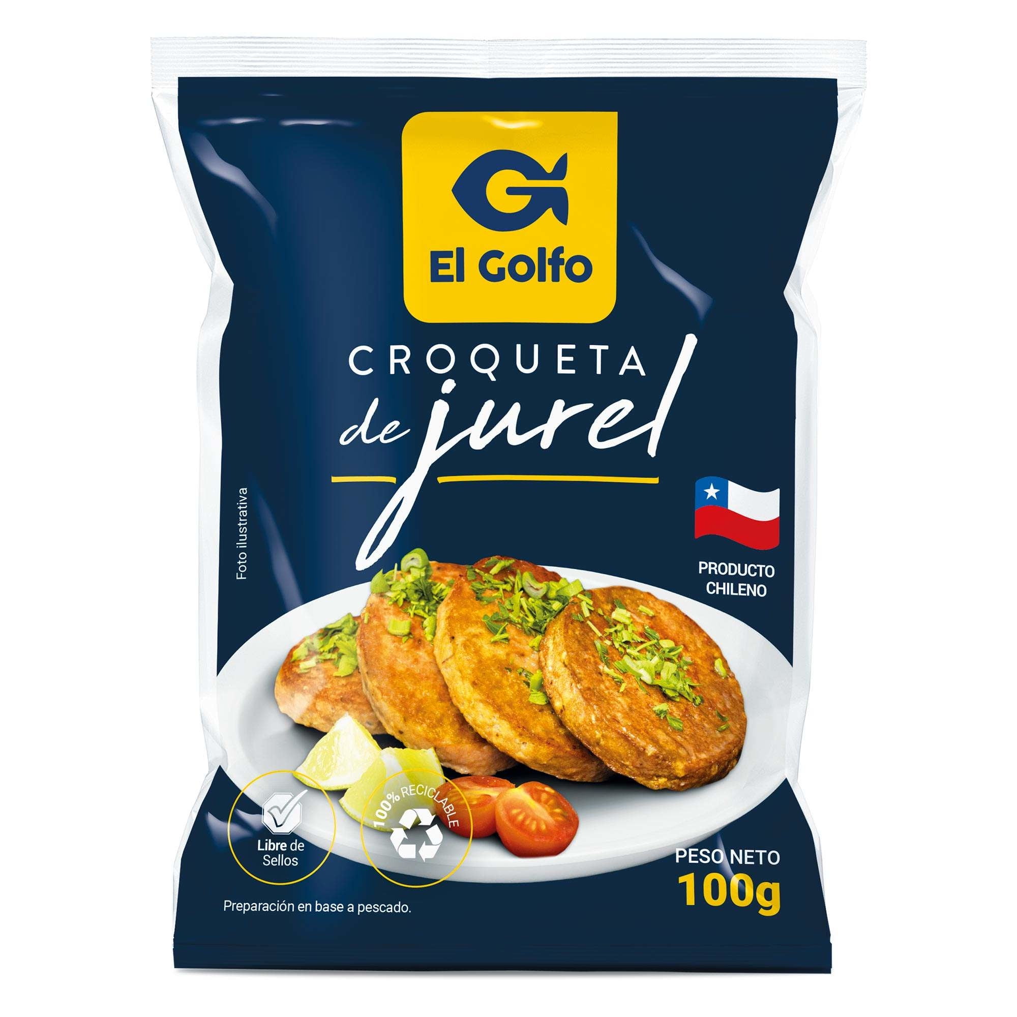 Croqueta De Jurel 100 g El Golfo