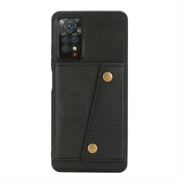 Leather Wallet Phone Case with Card Slot - Anti-Fall Protection for Xiaomi 11t, 11lite, 11ultra, 12t, Redmi K50 Gaming, K40s, K60, K20pro, Note9pro, Note11s, Note12ProSpeed, Note