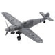 thumbnail image 5 of Modelo De Avión 1/48, Juguete De Modelo De Construcción DIY Para El Hogar, Regalos De Escritorio Para La Familia, Gris Oscuro, 5 of 5