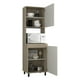 thumbnail image 4 of Mueble Microondas 2 Puertas 3 Repisas Fm-006E Beige, 4 of 10