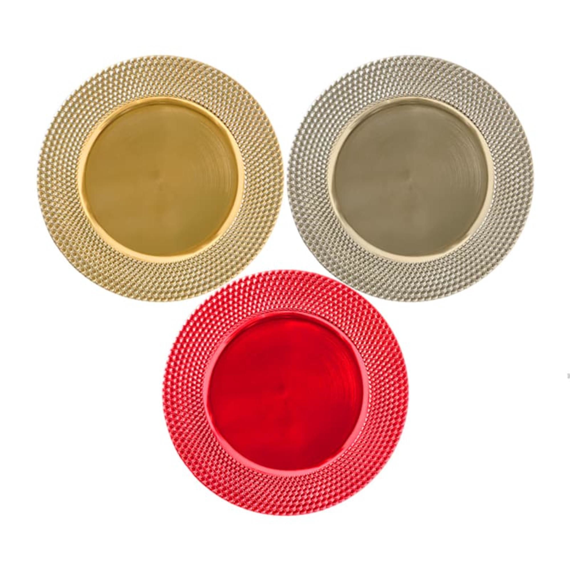 Plato Individual De 33 Cms, Color Surtido, 1 Un Holiday Time