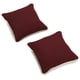 thumbnail image 1 of Almohadas Blazing Needles, sarga, 45 x 45 cm, color burdeos (juego de 2), 1 of 5