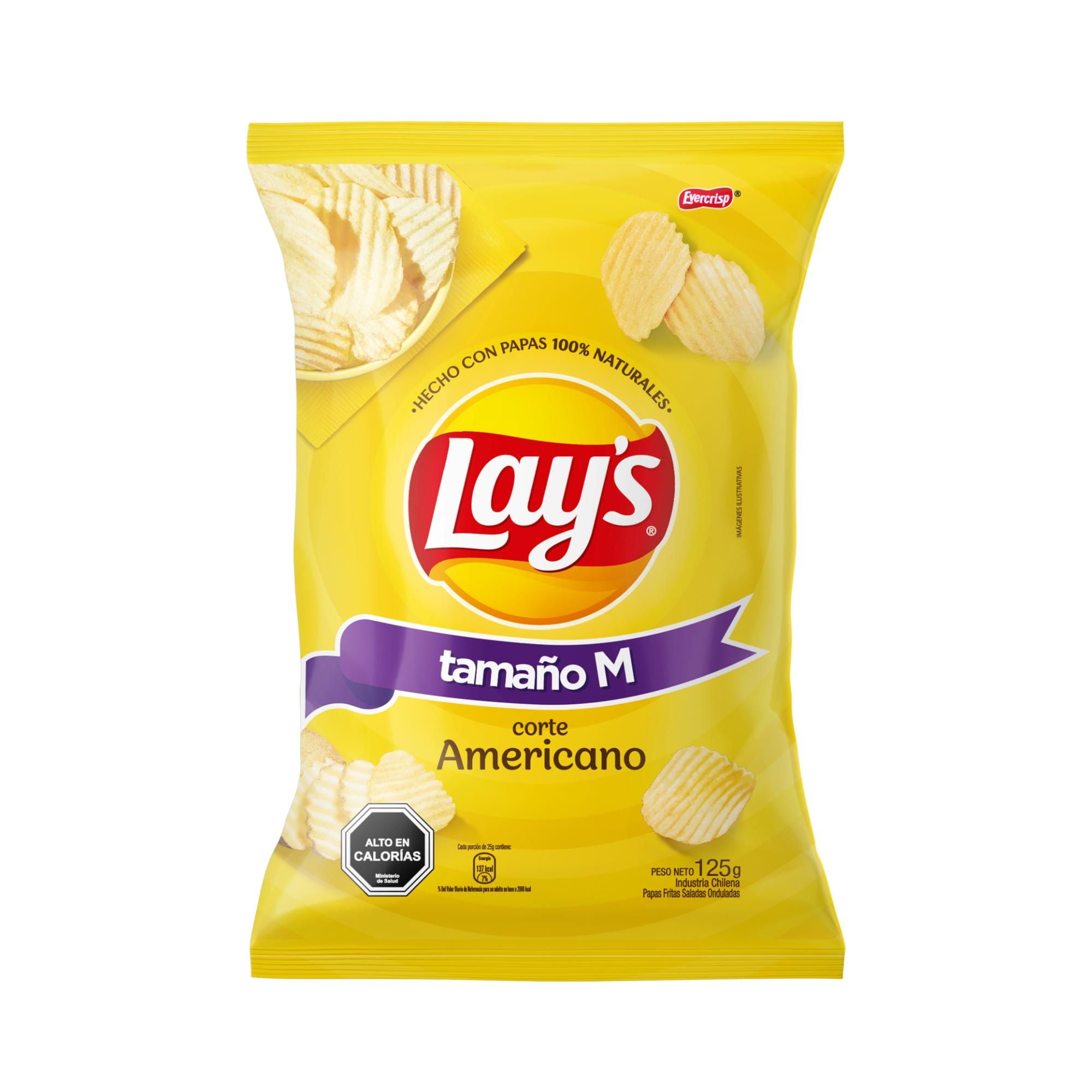 Papas Fritas Lay's Corte Americano 125 G 125 g Evercrisp