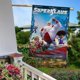 thumbnail image 5 of SuperKlaus-bandera de jardín temática. Regalo perfecto para fans, amigos y familiares, ideal para actividades al aire libre y decoración de fiestas.28CM*45CM, 5 of 5