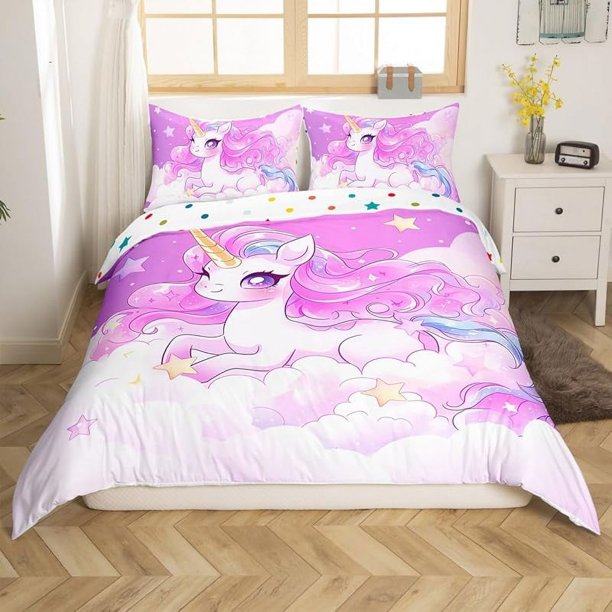 Christm-as Trees D-u-t Co-ve-r Queen Size Sa-nta Claus- and Snowman Comfort-er Cover with 2 Pillow-case for Te-ens Adults Kids S-tarry Sky Be-dding Set Snow Sc-ene Brea-thable 3 Pieces D-ecorative