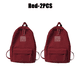 thumbnail image 1 of Waterproof Teenage Bookbag Nylon Rucksack Fashion Girl Backpack Women Shoulder Bag High School Schoolbag Black, 1 of 3