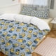 thumbnail image 1 of Pale Blue Minions Comforter Set Soft 3 Pcs Twin Bedding Sets Thicken for All Season, 1 Comforter 2 Pillow Shams, 1 of 3