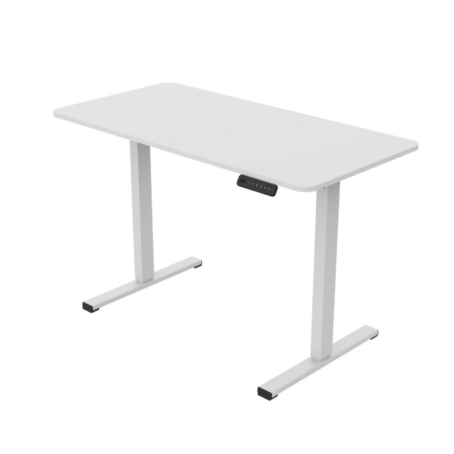 Mobii - Escritorio Electrico Altura Ajustable Blanco Oficina 120x60 Cm Moderno Blanco