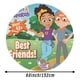 thumbnail image 5 of Blippi Mantel Redondo con Estampado Icónico de Temática, Se Adapta a la Mayoría de Mesas, Fácil de Cuidar, Regalo Perfecto para Aficionados, Amigos y Familia.180cm, 5 of 5