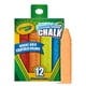 thumbnail image 1 of Crayola Tizas 12 unidades lavables con diseño antideslizante para uso exterior, 1 of 7