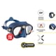 thumbnail image 2 of Set de máscara y snorkel Cressi Calibro & Corsica para buceo, 2 of 7