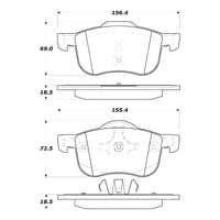 Pastillas Freno Para Auto Motaquip Lvxl1326
