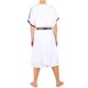 thumbnail image 4 of Disfraz EAWIN Toga romana para hombre con corona de laurel, color blanco, 4 of 9