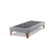 thumbnail image 1 of Base Elegante Cama Europea 1.5 Plaza105x200 CM Gris Claro Felpa, 1 of 3