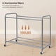 thumbnail image 2 of Clasificador de ropa STORAGE MANIAC, 4 secciones, 181 L, con ruedas, negro, 2 of 8