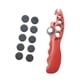 thumbnail image 5 of Cortador De Ampollas Abridor De Viales Práctico Cortador De Vidrio Para Botellas Rompe Ampollas Rojo, 5 of 5