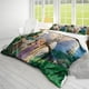 thumbnail image 3 of Cartoon Princess Theme 3 Piece Duvet Cover Bedding Set with 1 Duvet Cover + 2 Pillow Cases, 3 of 5
