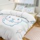 thumbnail image 1 of Cinnamoroll 3-Piece Twin Bed Set - Includes 1 Single Comforter And 2 Pillowcases Bedding - Fade Resistant Microfiber - Cinnamoroll, 1 of 4