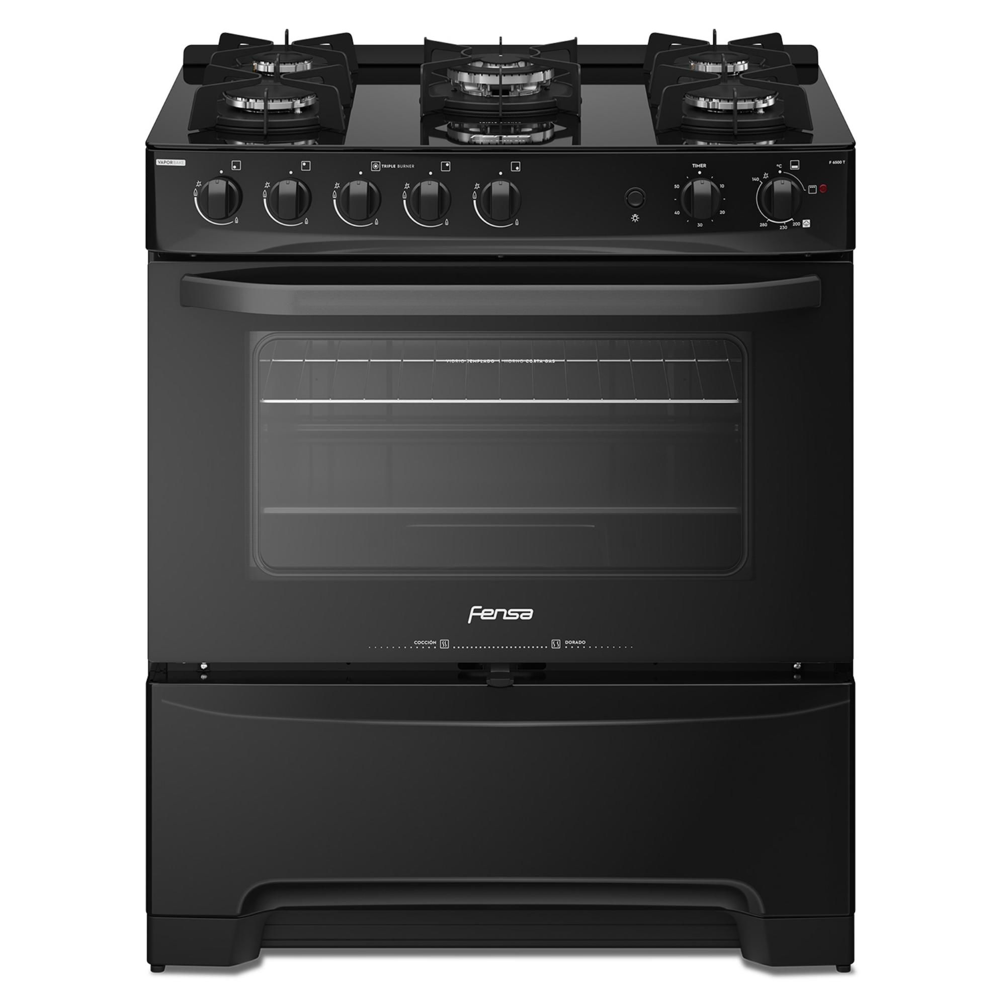 Fensa - Cocina Gas Licuado / Gas Natural 5 Quemadores F 6500 T