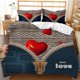 thumbnail image 1 of Valentine's Day series 3 Quilt Duvet Cover Set Comforter Cover3-Piece Bedding Set, 1 of 5