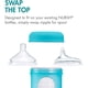 thumbnail image 2 of Boon Nursh Silicone Sippy Cup Lid Convertible Transitional, 2 of 3