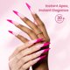thumbnail image 2 of Tips de uñas Beetles Gel Polish XL Stiletto - 160 piezas, 2 of 7
