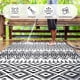 thumbnail image 3 of Alfombra exterior DiiKoo 183 x 274 cm impermeable y reversible para patio, 3 of 6