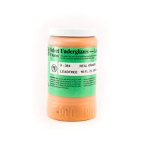Pinta Underglaze Amaco Velvet Real Orange De 473 Ml