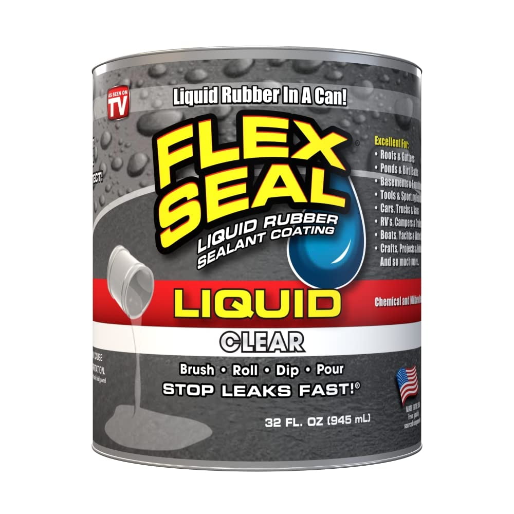 Sellador De Revestimiento De Caucho Líquido Flex Seal Liquid 946 Ml, Transparente