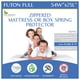thumbnail image 1 of Protector de colchón completo Futon Four Seasons Essentials, 137 x 191 cm, impermeable, con cierre, 1 of 9