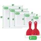 thumbnail image 2 of Kit de reparación de paneles de yeso Bates Choice, 12 piezas con 5 parches y cuchillos, 2 of 6