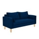 thumbnail image 2 of Sofa Sky 3c Felpa 05 Azul Marino, 2 of 5