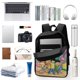 thumbnail image 3 of Cuentos de Dragones-theme Backpack, Campus style schoolbag Bookbag with Adjustable Shoulder Straps And Large Zip Compartment, Unisex Travel Bags., 3 of 6