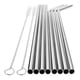 thumbnail image 1 of Pack X8 Bombillas Reutilizable Bombilla De Te + 2 Cepillos, 1 of 2