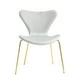 thumbnail image 1 of Silla Jlove Velvet Gold - Gris, 1 of 3