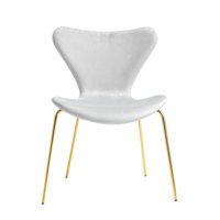 Habita2 Chile - Silla Jlove Velvet Gold - Gris