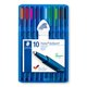 thumbnail image 1 of Bolígrafo STAEDTLER 437 XBSB10 Triplus XB Paquete de 10, 1 of 3