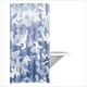 thumbnail image 1 of Cortina de ducha de camuflaje azul marino con ganchos, tamaño 36 x 72 pulgadas, 1 of 3