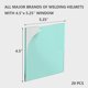 thumbnail image 2 of Lente para casco de soldadura Dalekay, 4,5 x 5,25 pulgadas, 20 unidades, 2 of 7