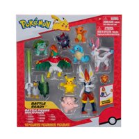 Set De Figuras Pokémon Battle Con Cinderace, Pikachu Y 9 Más