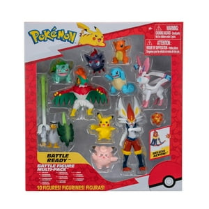 Set De Figuras Pokémon Battle Con Cinderace, Pikachu Y 9 Más